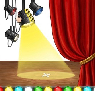 phan-ii-cac-dau-hieu-new-43.jpg A cartoon of a stage with a red curtain and a hand holding a yellow light
AI-generated content may be incorrect.
