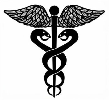 A black and white symbol with wings



AI-generated content may be incorrect.
