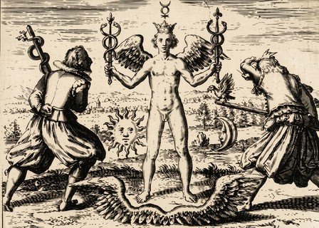 A drawing of a person with wings and a crown



AI-generated content may be incorrect.