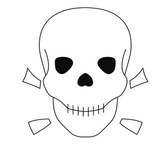 A skull with black dots



AI-generated content may be incorrect.